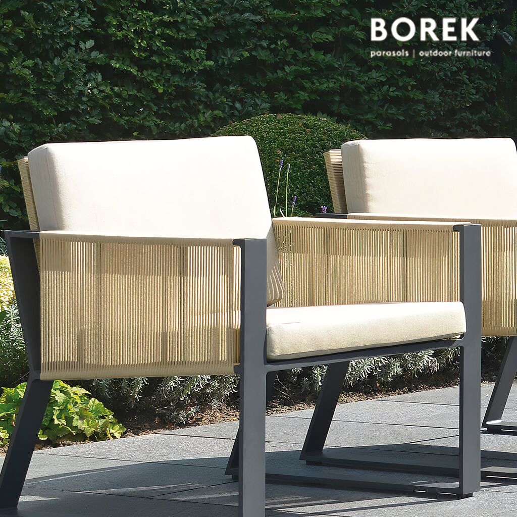  Sitzkissen Outdoor Für Gartenstuhl - Beige - Borek - Modena Sitzkissen