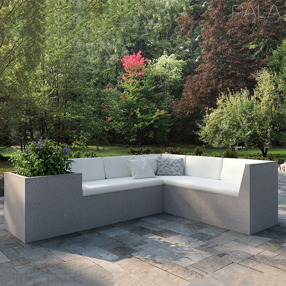  Sitzmodul Aus Beton Als Gartensessel Oder Für Die Loungeecke - Aino