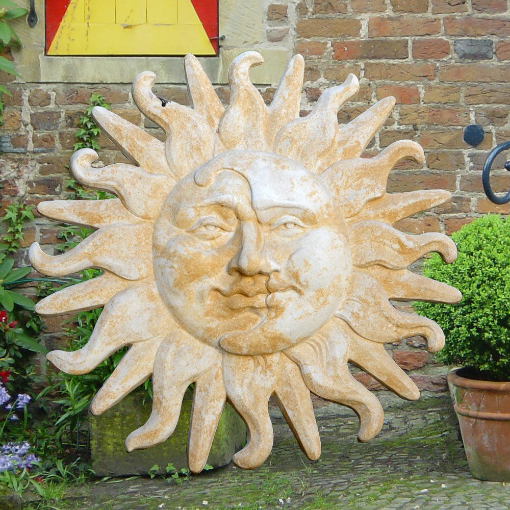  Sonne & Mond Wanddeko Relief - Luzia