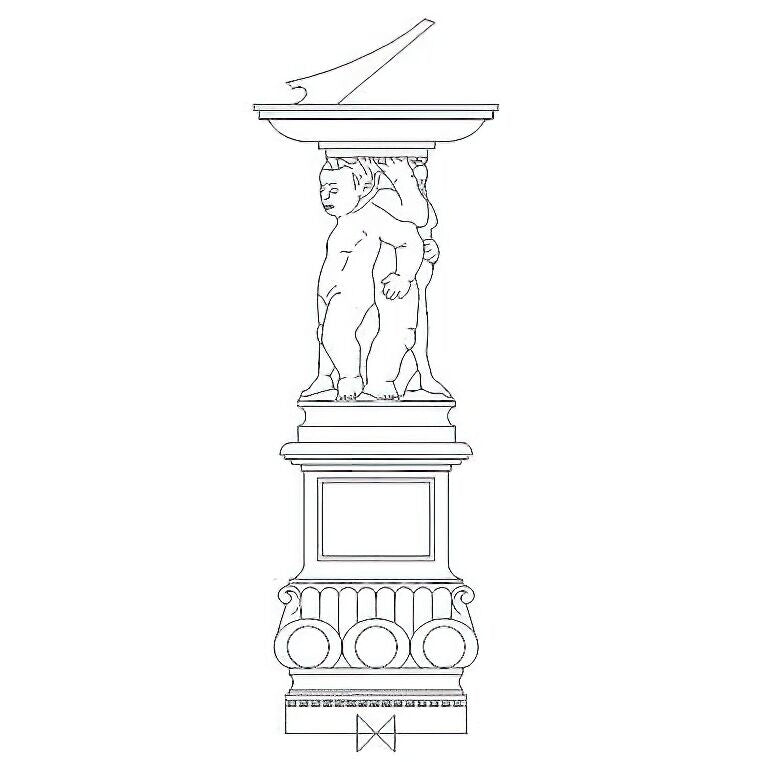  Sonnenuhr Aus Sandstein - Eukleides