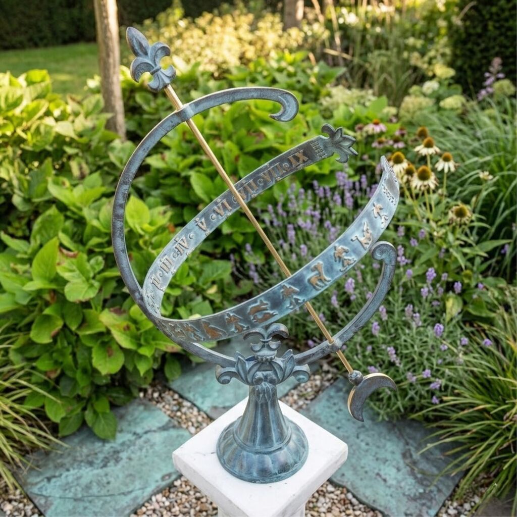  Sonnenuhr Mit Sternzeichen - Da Vinci