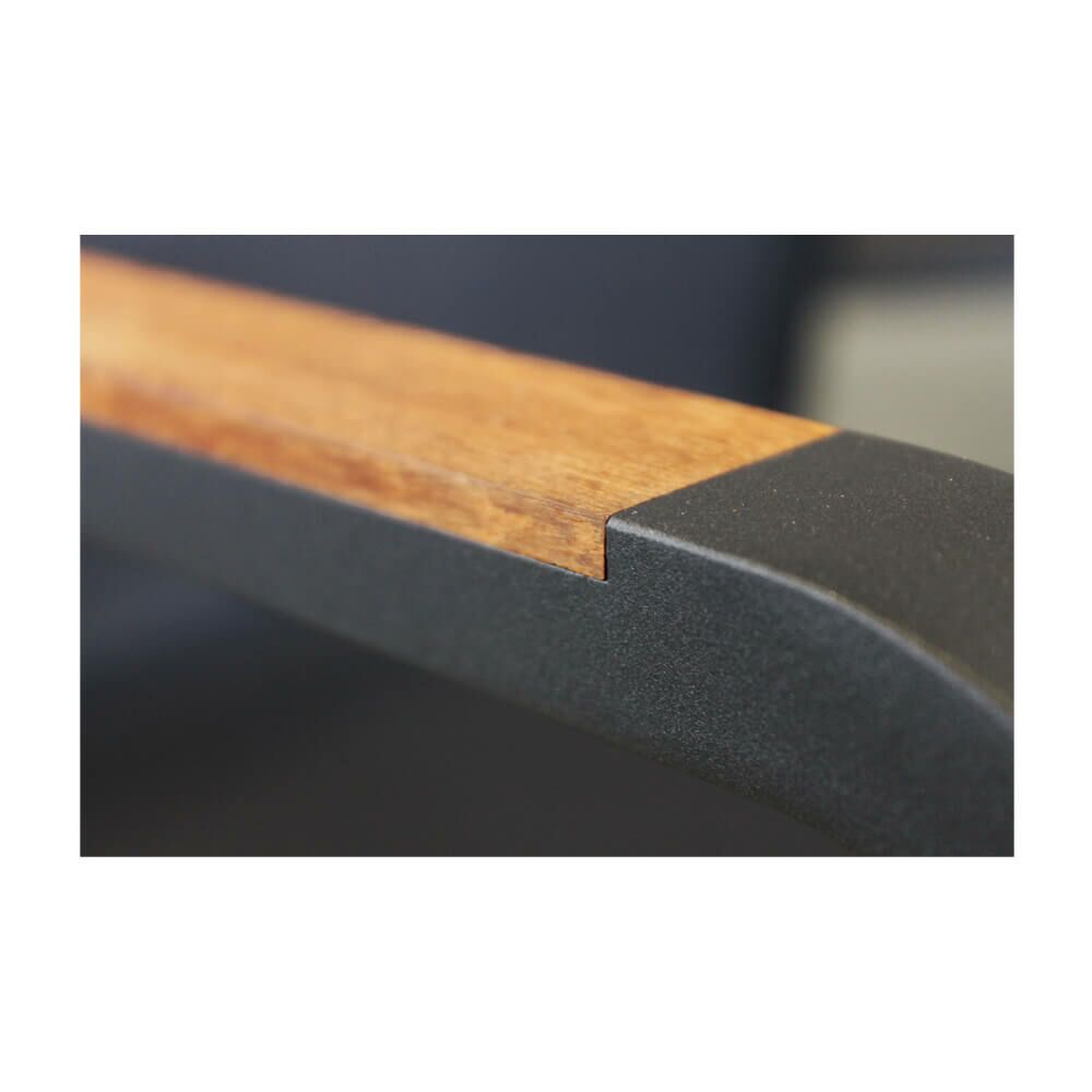  Stabiler Gartenstuhl Aus Ergotex Mit Teak-Finish - Gartenstuhl Spirabilis