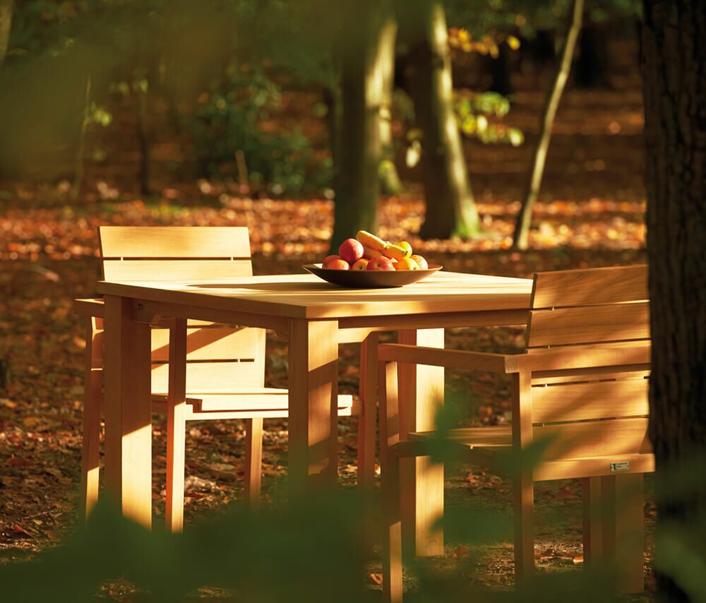  Stabiler Gartentisch Aus Teakholz - Eckig - Lucy Gartentisch