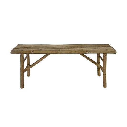  Stabiler Loungetisch Aus Bambusholz 120cm - Kaffeetisch Bambana