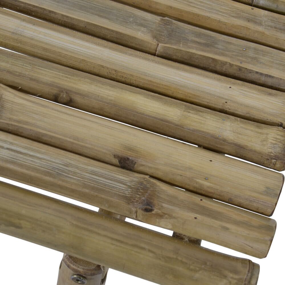  Stabiler Loungetisch Aus Bambusholz 120cm - Kaffeetisch Bambana