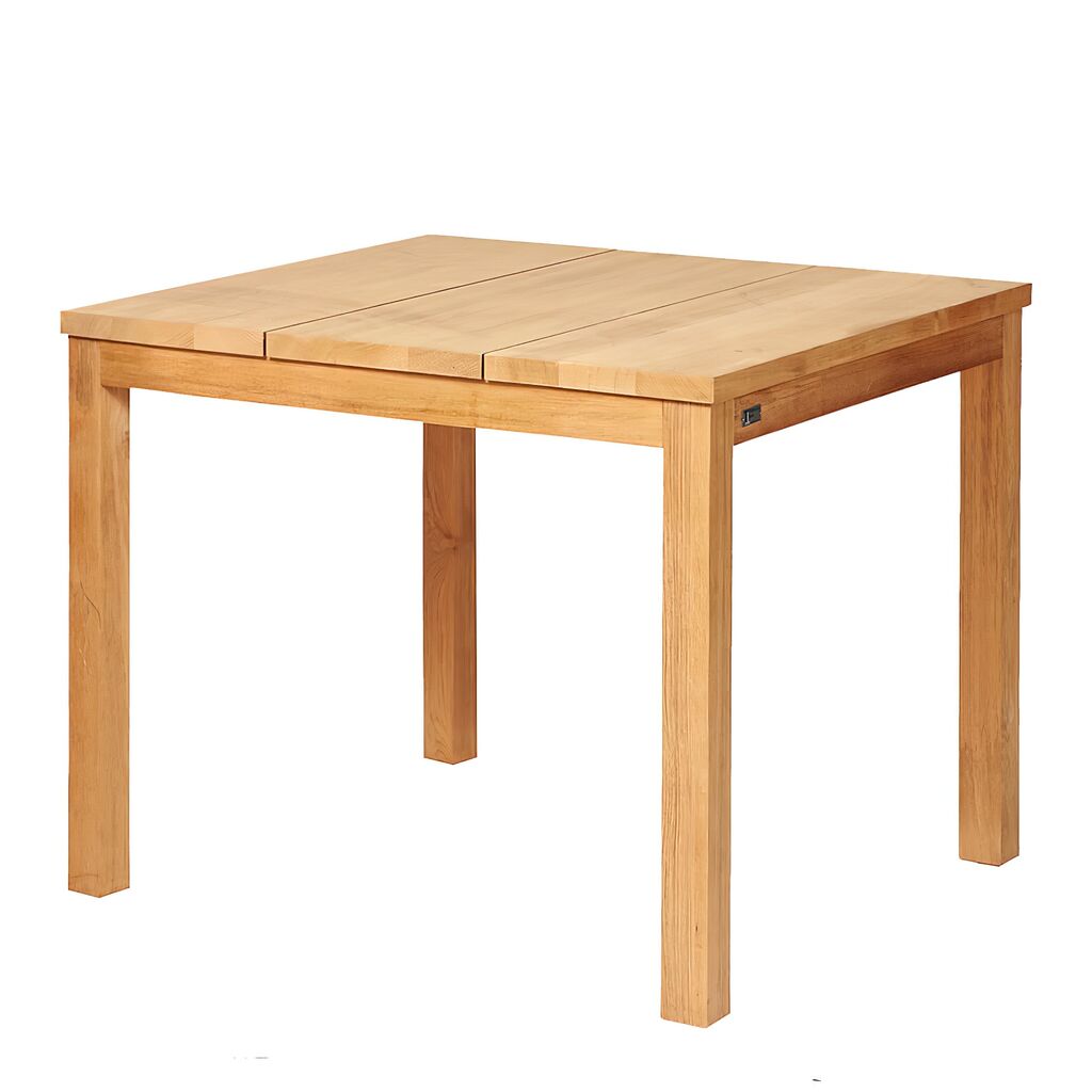  Stabiler Outdoor Holztisch Aus Teakholz - Eckig - Alice Gartentisch