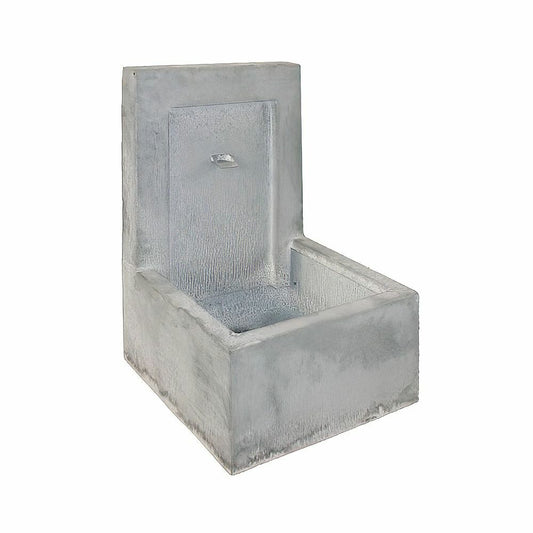  Stahl Wandbrunnen In Zink- Oder Rostoptik - Onella Grona