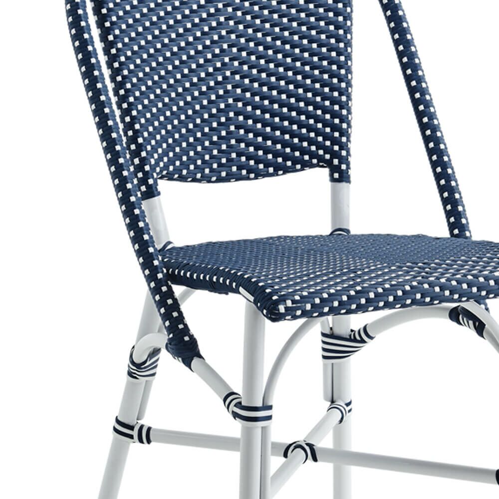  Stapelbarer Stuhl Für Den Garten Mit Dot Motiv - Gartenstuhl Risa