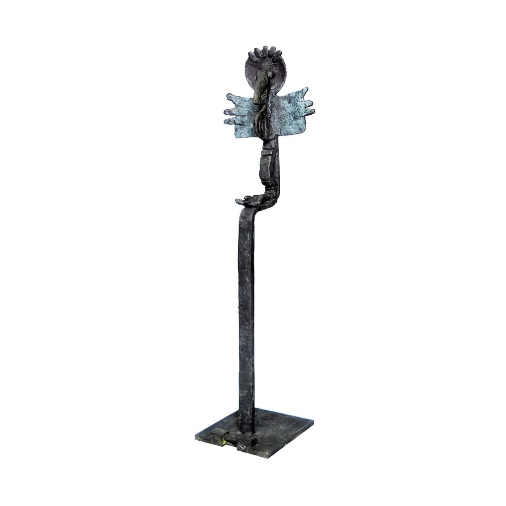  Stehende Designerskulptur Aus Bronzeguss - Limitiert - Totem Bako, Freistehend