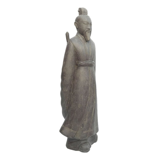  Stehende Samurai Krieger Figur Mit Schwert Aus Steinguss - Andri