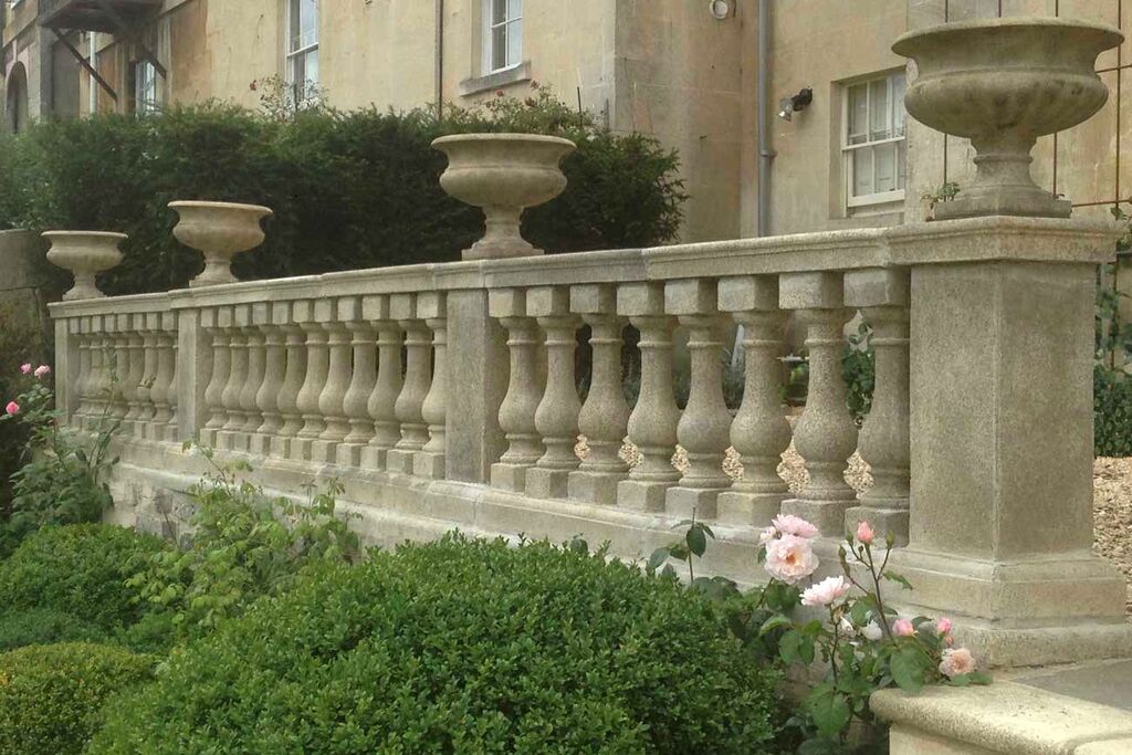  Stein Balustrade Mit Balustern - Individuelle Fertigung - Stockport Balustrade