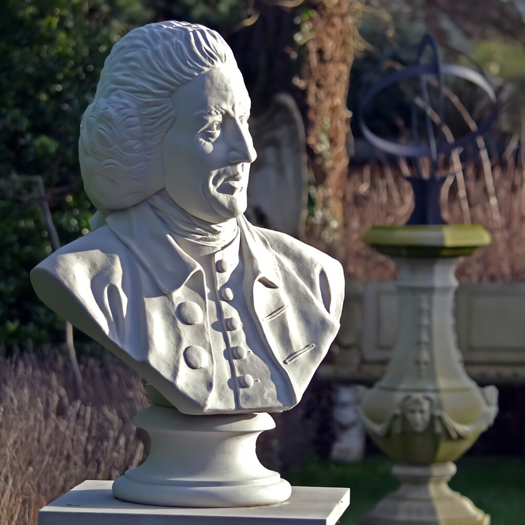  Stein Büste Lancelot 'Capability' Brown - Lancelot Brown