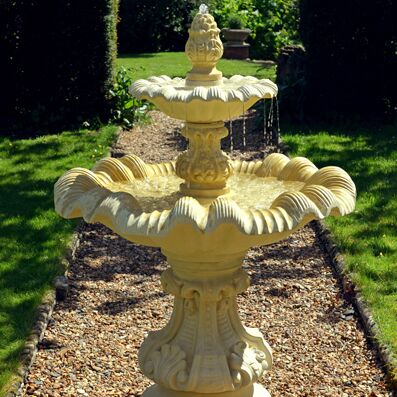  Stein Guss Kaskaden Gartenbrunnen - Napoliano