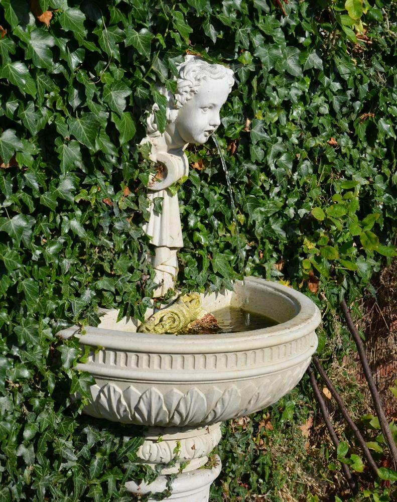  Stein Wandbrunnen Antik - Harston House