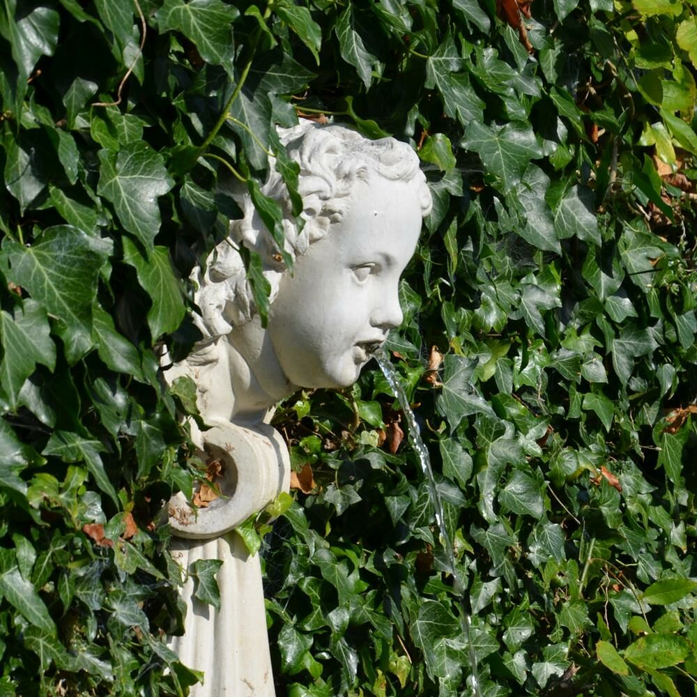  Stein Wandbrunnen Antik - Harston House