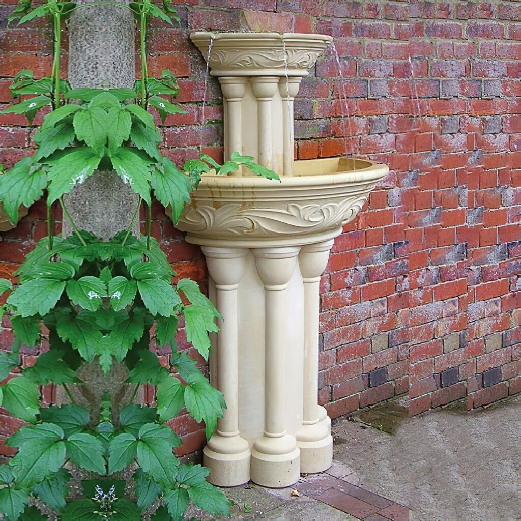  Stein Wandbrunnen Historisch - Elton Hall