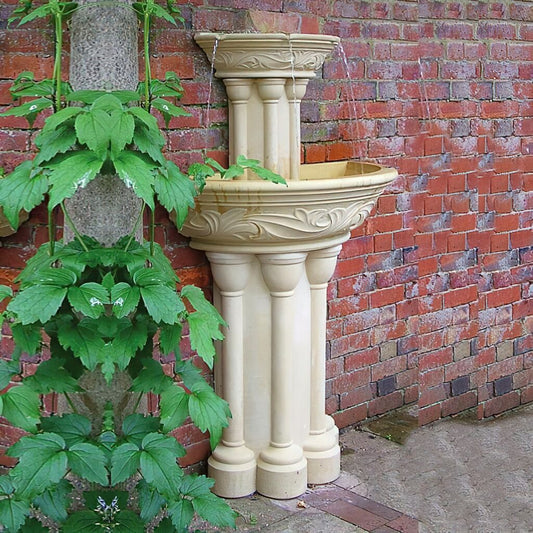  Stein Wandbrunnen Historisch - Elton Hall