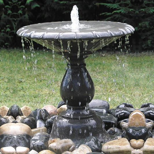  Stein Wasserspiel Mit Schale - Dorton