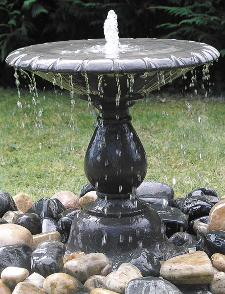  Stein Wasserspiel Mit Schale - Dorton