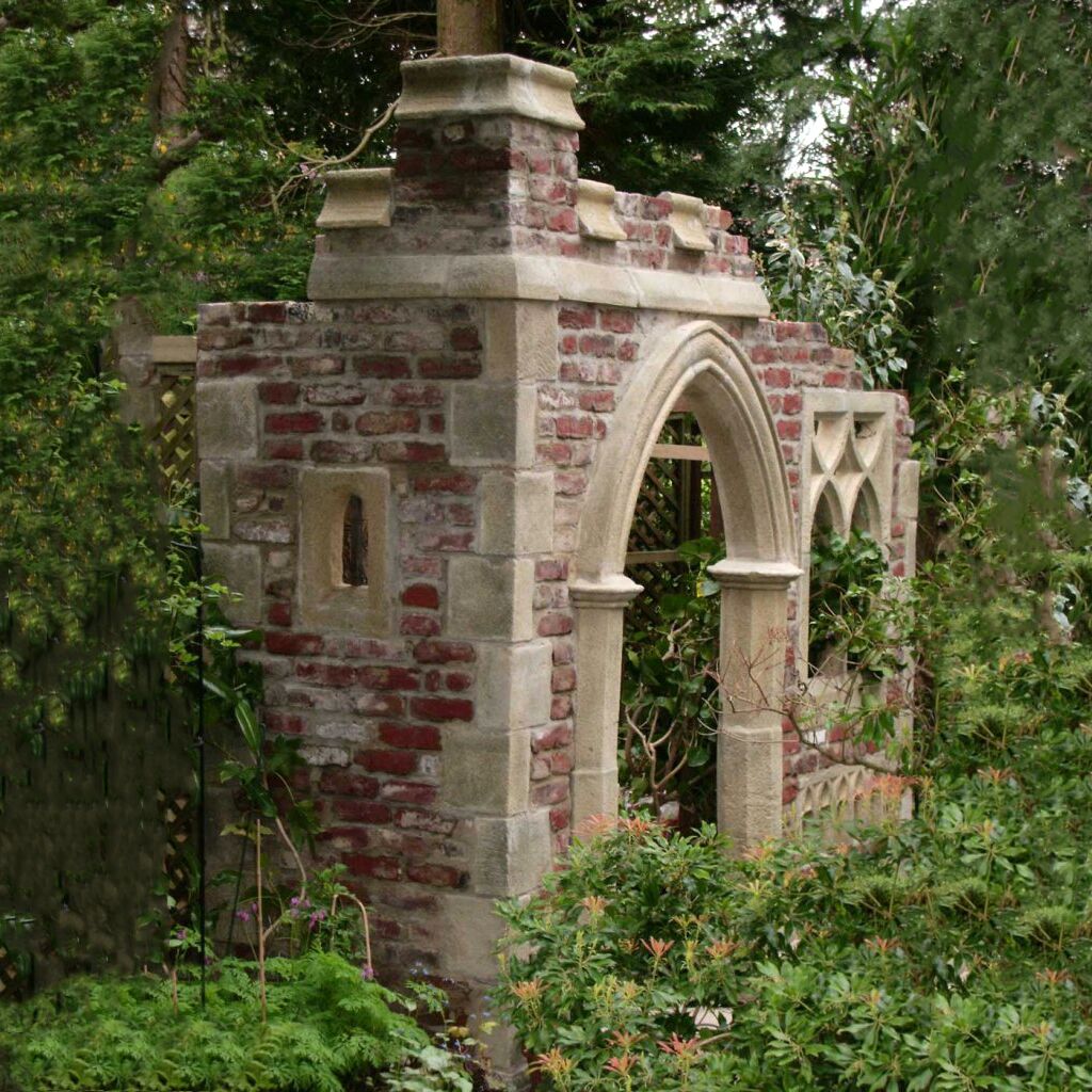  Steinguss Deko Ruine - Chewton Castle