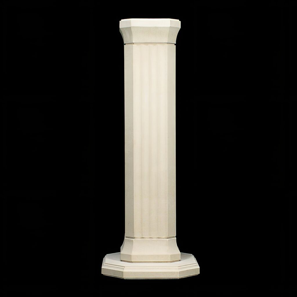  Steinguss Dekosäule Garten - Ganymed