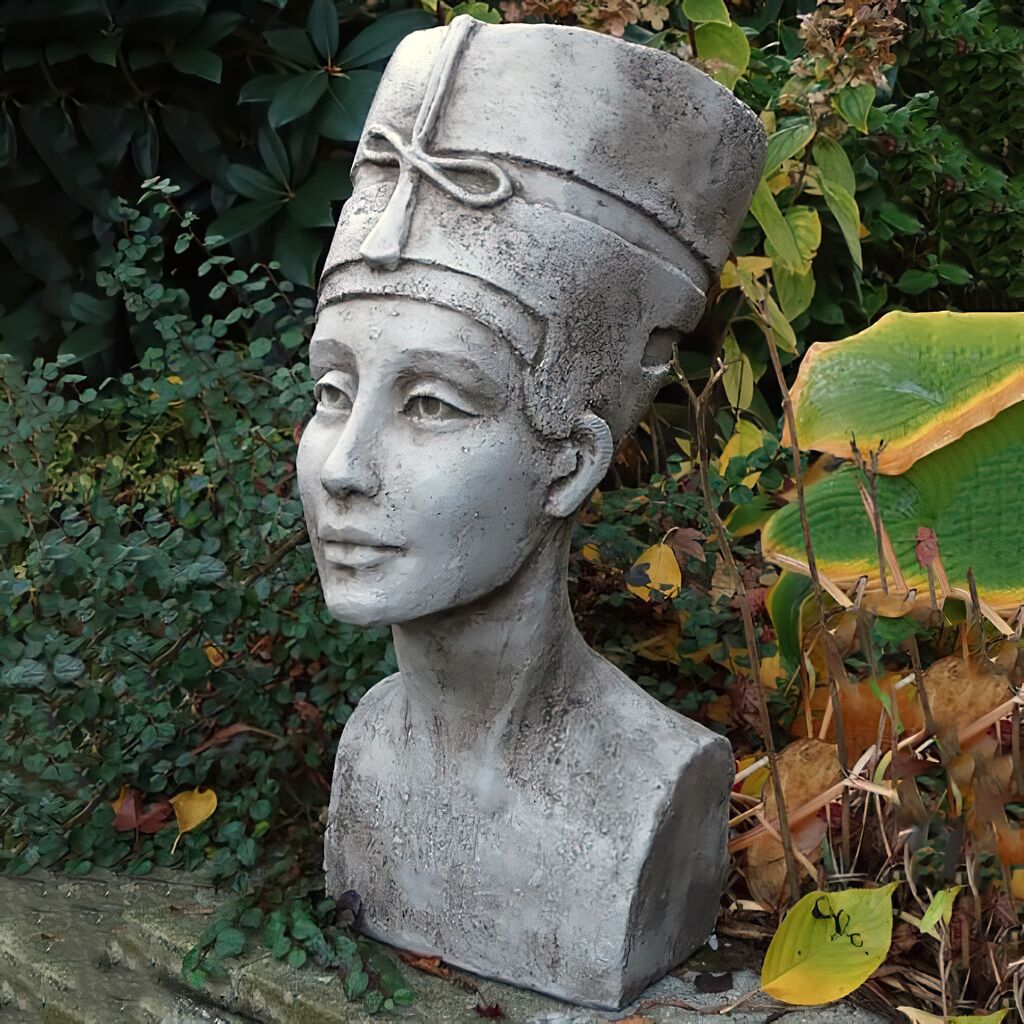  Steinguss Figur Für Den Garten Von Nofretete - Nofretete