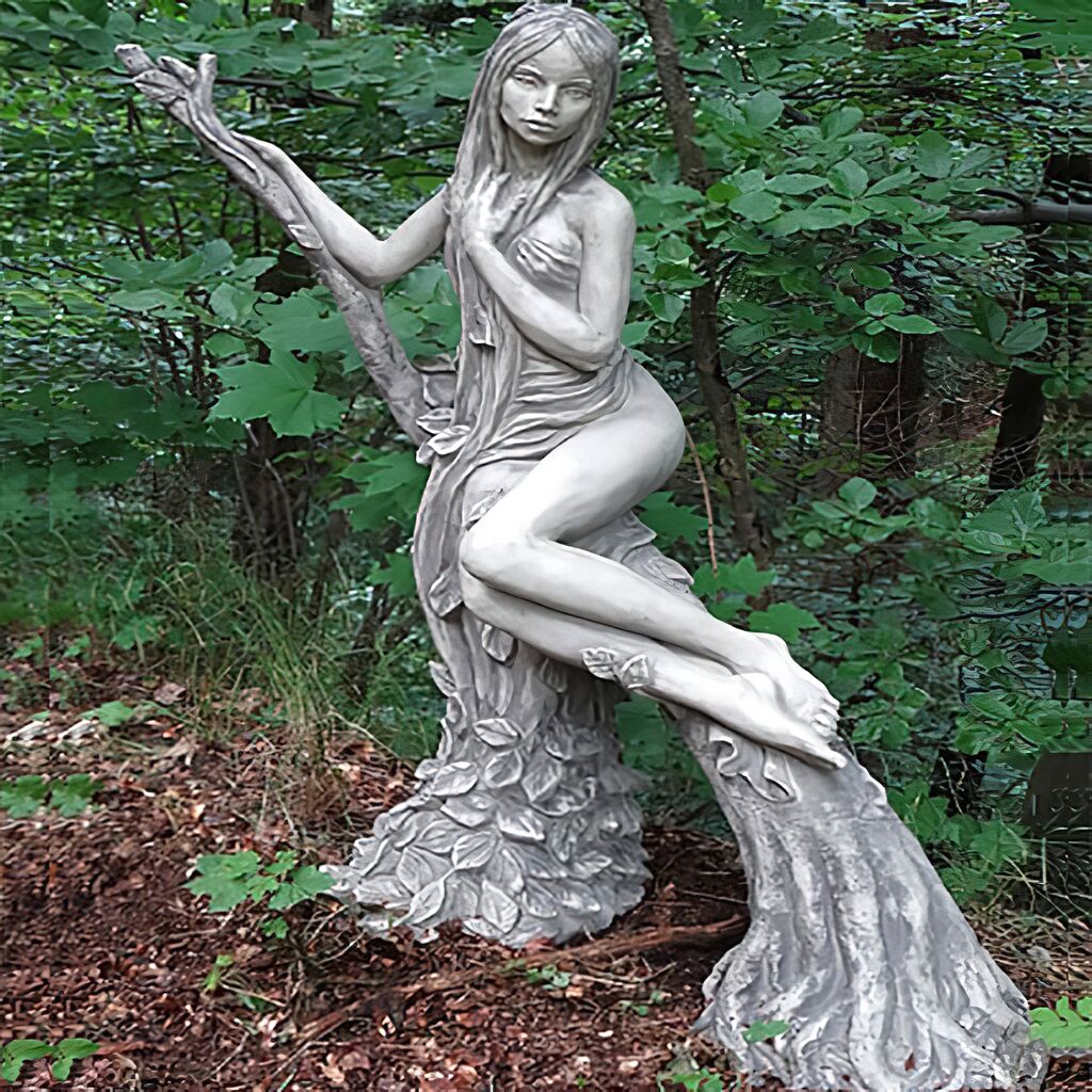  Stilvolle Stein Skulptur Für Den Garten - Elfe - Arina