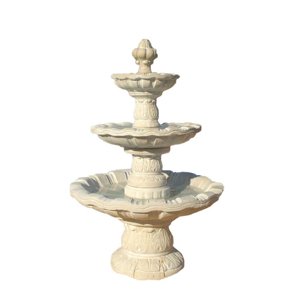  Stilvoller Kaskadenspringbrunnen Für Den Garten Aus Steinguss - Frederica
