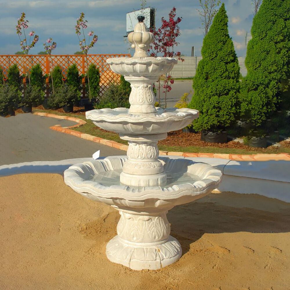  Stilvoller Kaskadenspringbrunnen Für Den Garten Aus Steinguss - Frederica