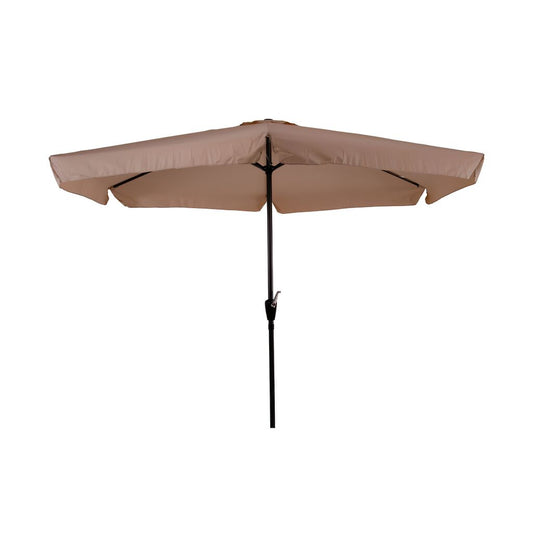  Stilvoller Sonnenschirm 300cm Mit Volant - Rund - Sonnenschirm Luwia