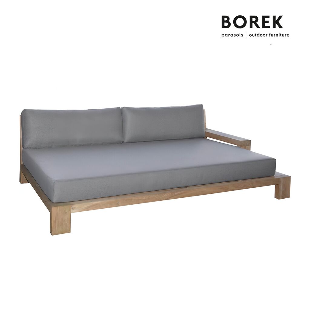  Teakholz Couchmodul Für Loungeecken - Rechtsmodul Cadiz