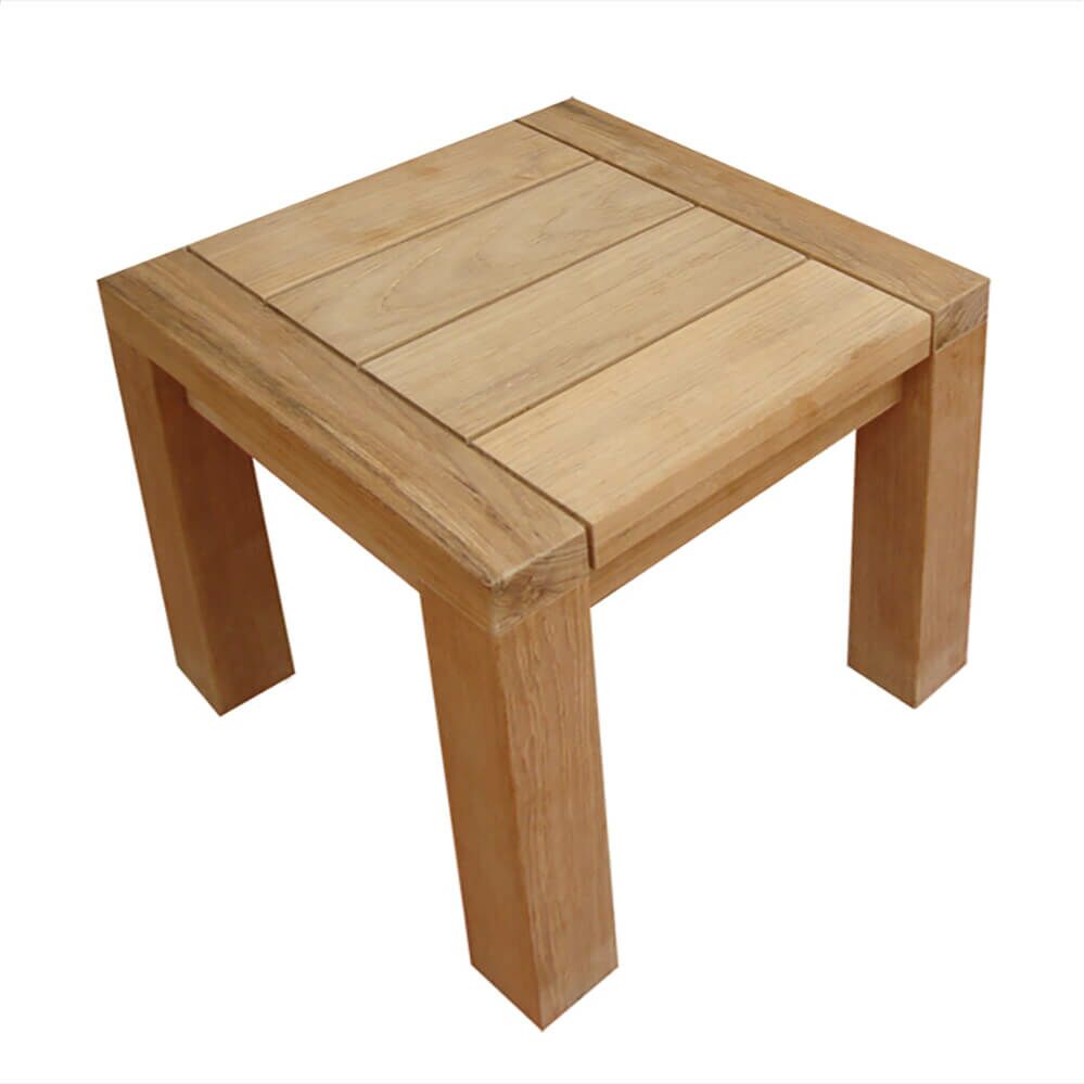  Teakholz Gartenhocker - Modern - Lucy Hocker