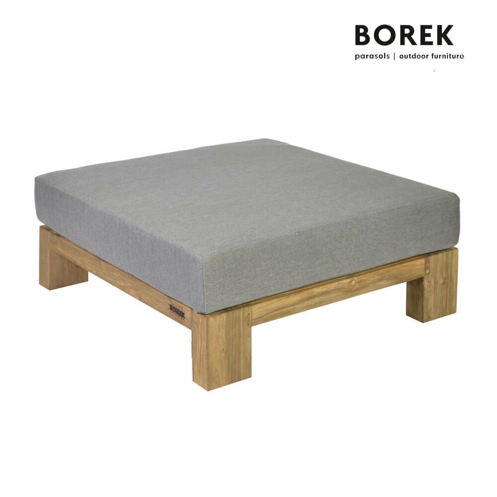  Teakholz Loungehocker Mit Sunbrella-Polster - Hocker Cadiz