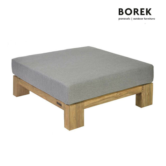  Teakholz Loungehocker Mit Sunbrella-Polster - Hocker Cadiz