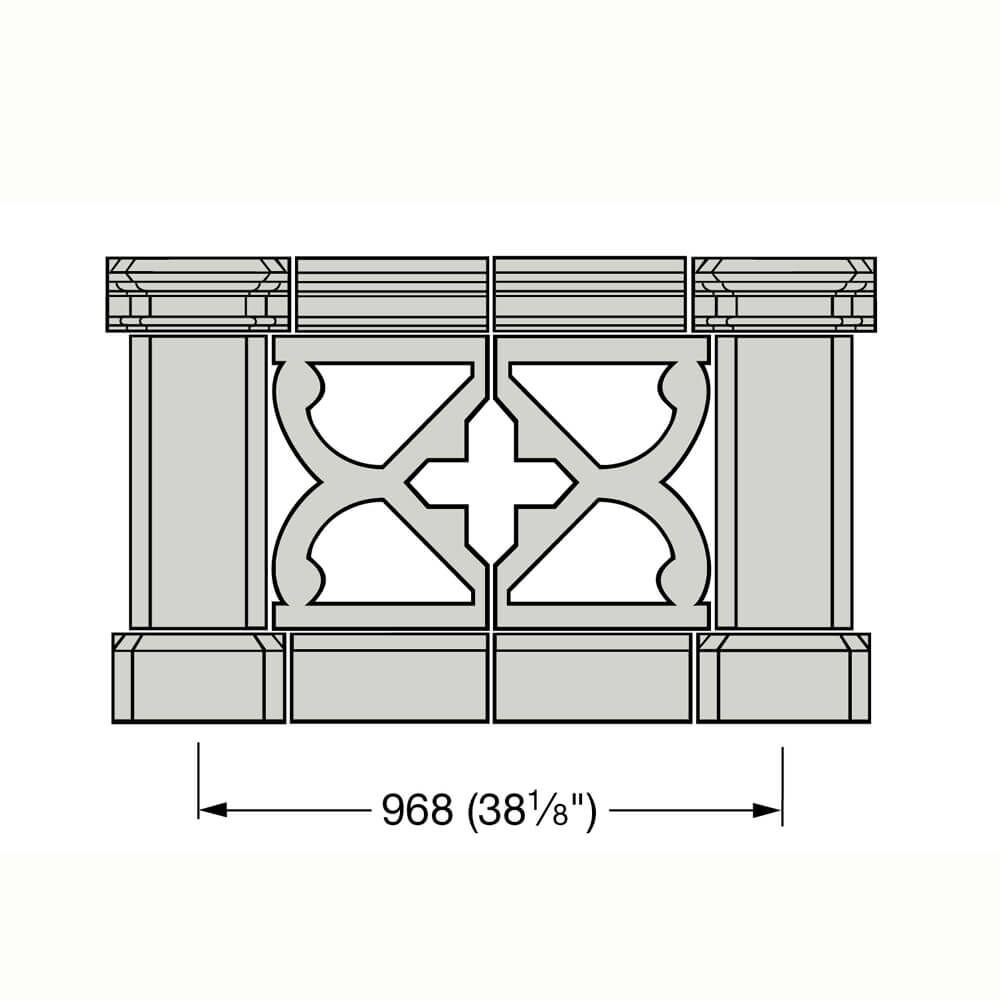  Terrassengeländer Balustrade Bauelemente - Soledum