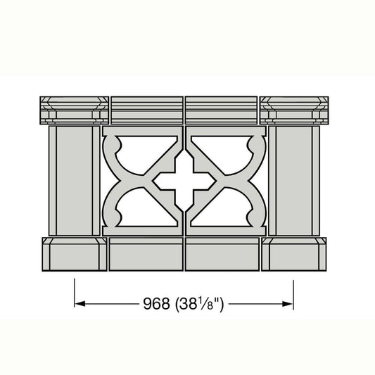  Terrassengeländer Balustrade Bauelemente - Soledum