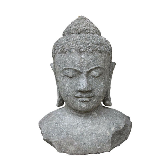  Thai Buddha Naturstein Kopf - Rhaaki