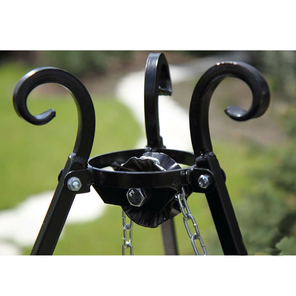  Tripod Grill Mit Passender Feuerschale Aus Stahl - Set - Igris Gartengrill