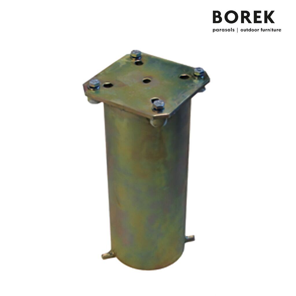 Verzinkter Bodenanker Für Sonnenschirme Von Borek - Sonnenschirm Bodenanker