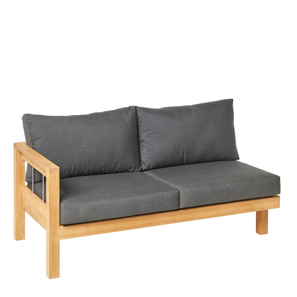  Vielseitige Garten-Lounge-Bank Aus Teakholz - Lucy Lounge-Bank