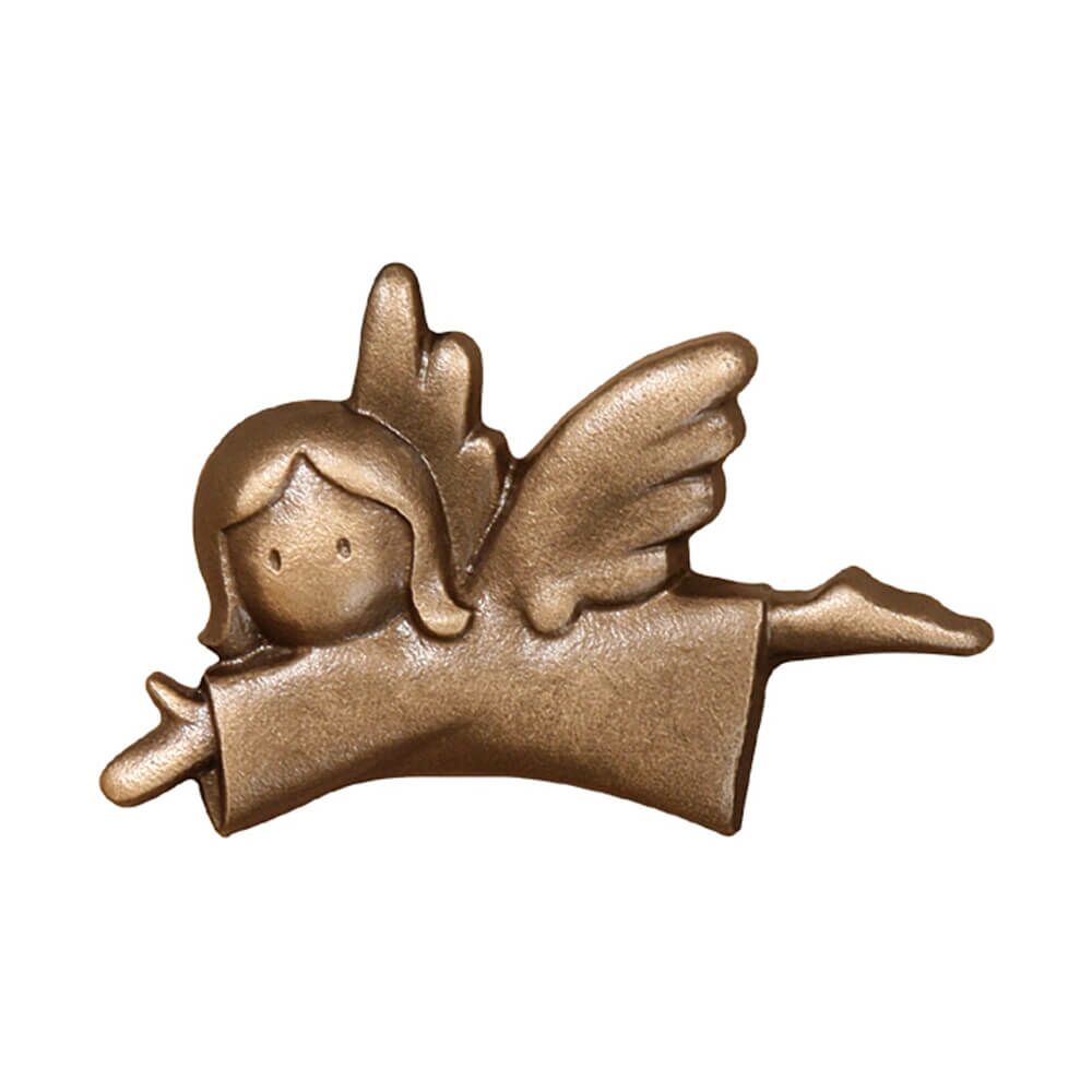  Wand Engelfigur Aus Alu Oder Bronze - Klein - Elomeel Links