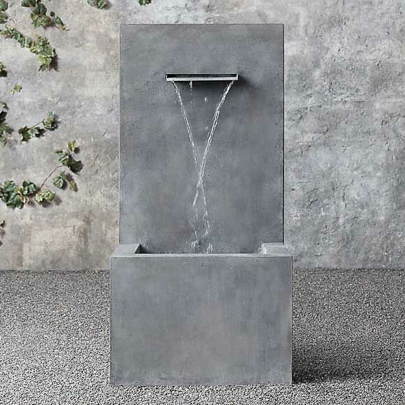  Wandbrunnen Aus Zink - Fascio