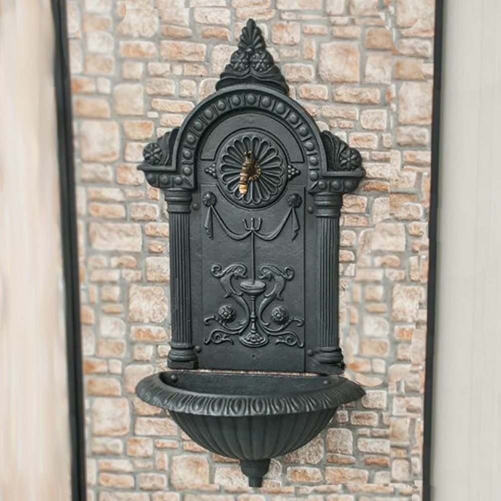  Wandbrunnen Im Historischen Design Aus Gusseisen - Javik
