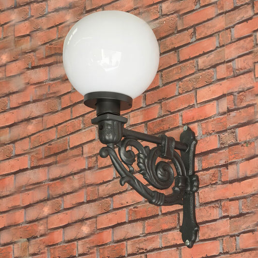  Wandlampe Für Draußen - Gusseisen - Antik - Adelphia