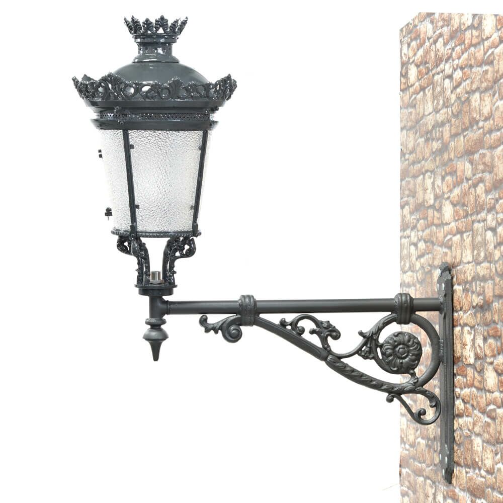  Wandleuchte Aus Gusseisen - Nostalgisch - Kalixa