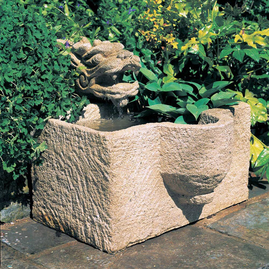  Wasserbecken Aus Stein Für Brunnen Und Wasserspeier - Seraena