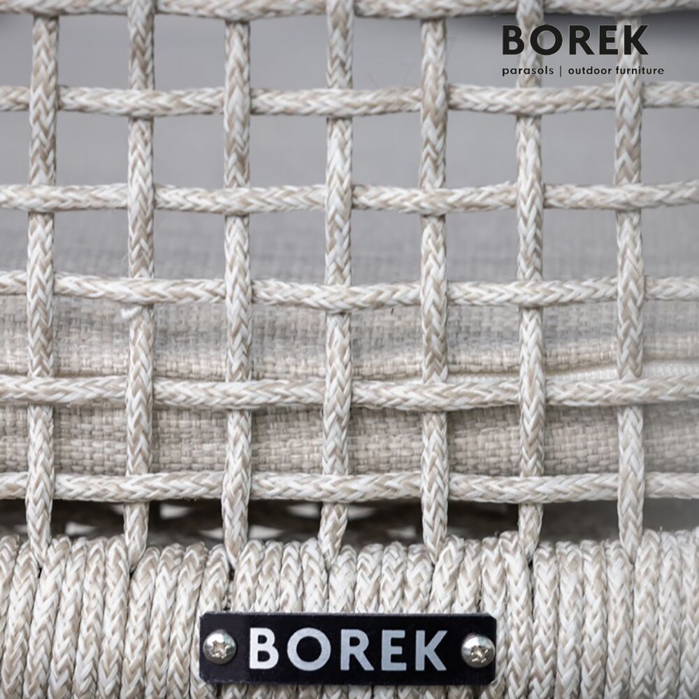 Weißer Gartenstuhl Aus Aluminium Mit Armlehnen Von Borek - Mira Stuhl