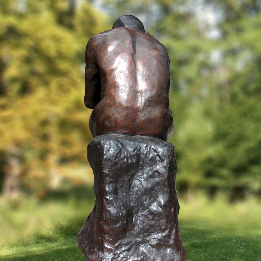  Wertvolle Bronze Figur - Der Denker Von Rodin