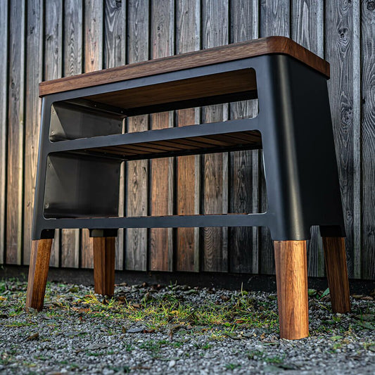  Wetterfeste Garten Kommode Aus Holz Und Stahl Von Masuria - Nexo Kommode