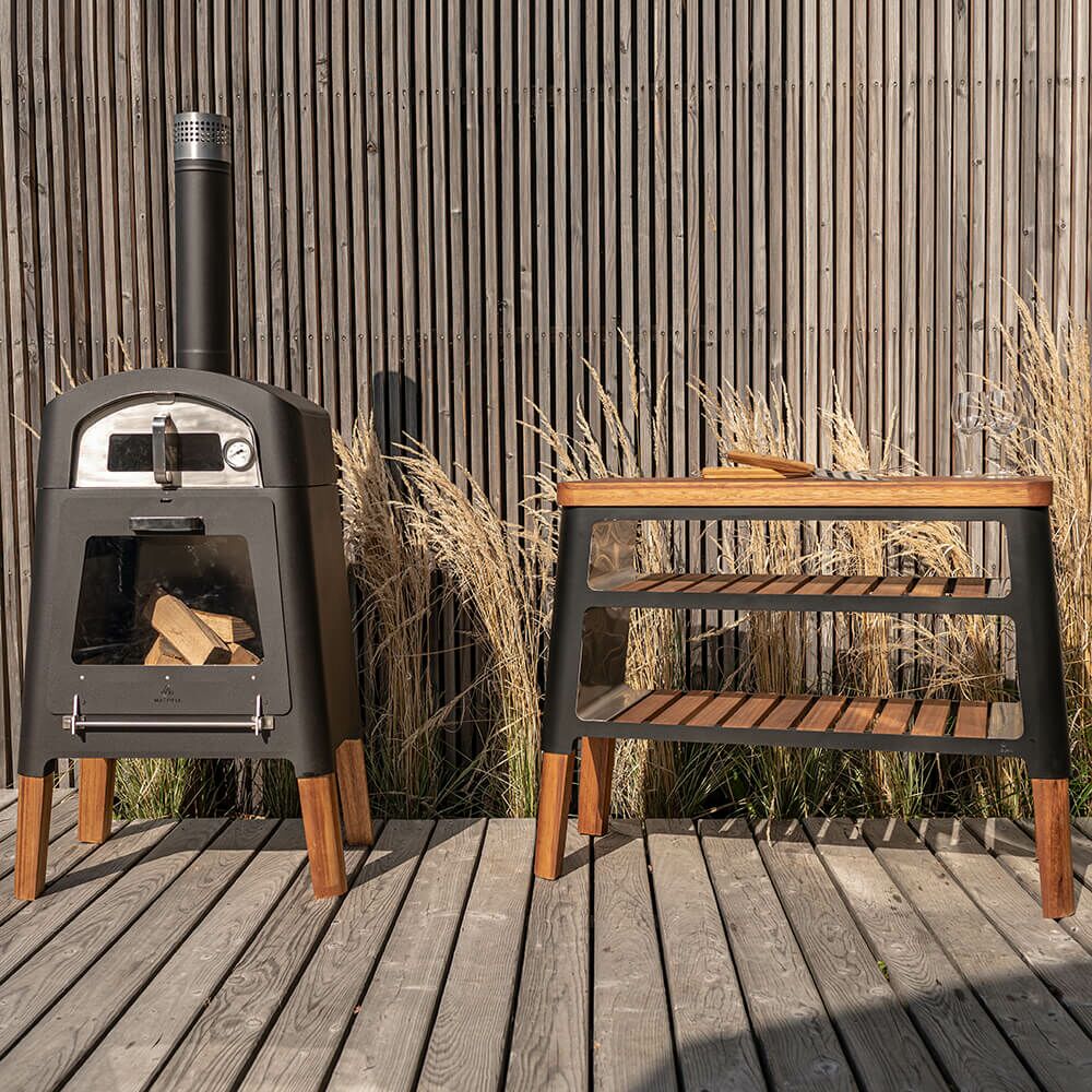  Wetterfeste Garten Kommode Aus Holz Und Stahl Von Masuria - Nexo Kommode